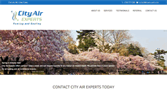 Desktop Screenshot of cityairexperts.com